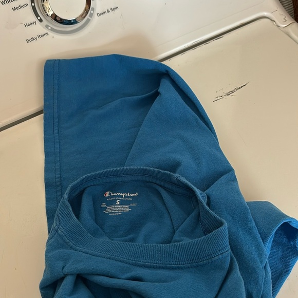 Champion Authentic Athletic Apparel Blue Short Sleeves Tee Big Sky Montana Men S - Picture 15 of 16